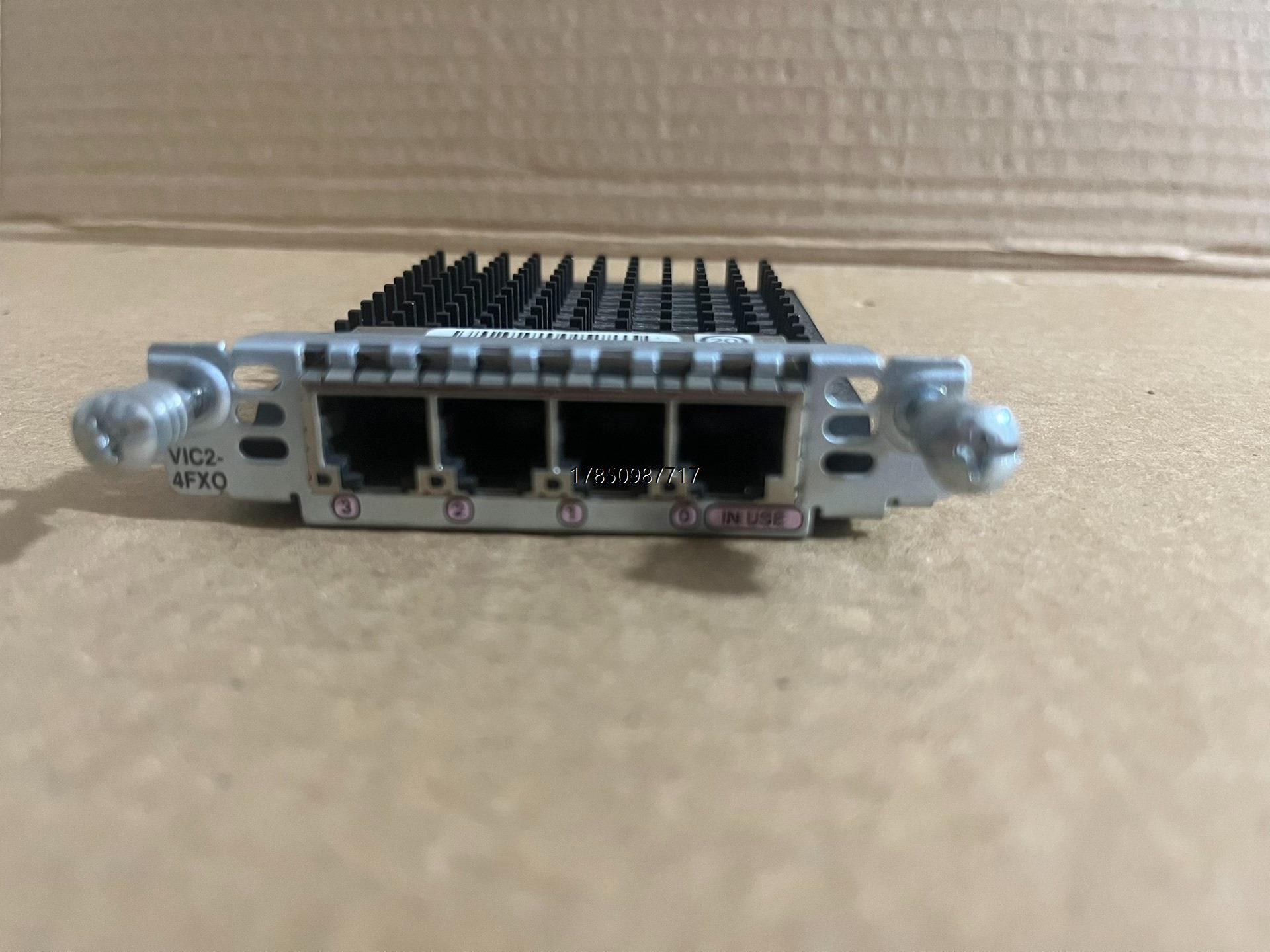 议价Cisco/思科原装 cisco VIC2-4FXO 语音模议价