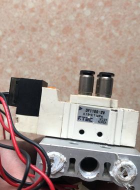议价原装拆机 韩国F.TEC电磁阀 DF1100-2V 实物拍摄 现货议价议价