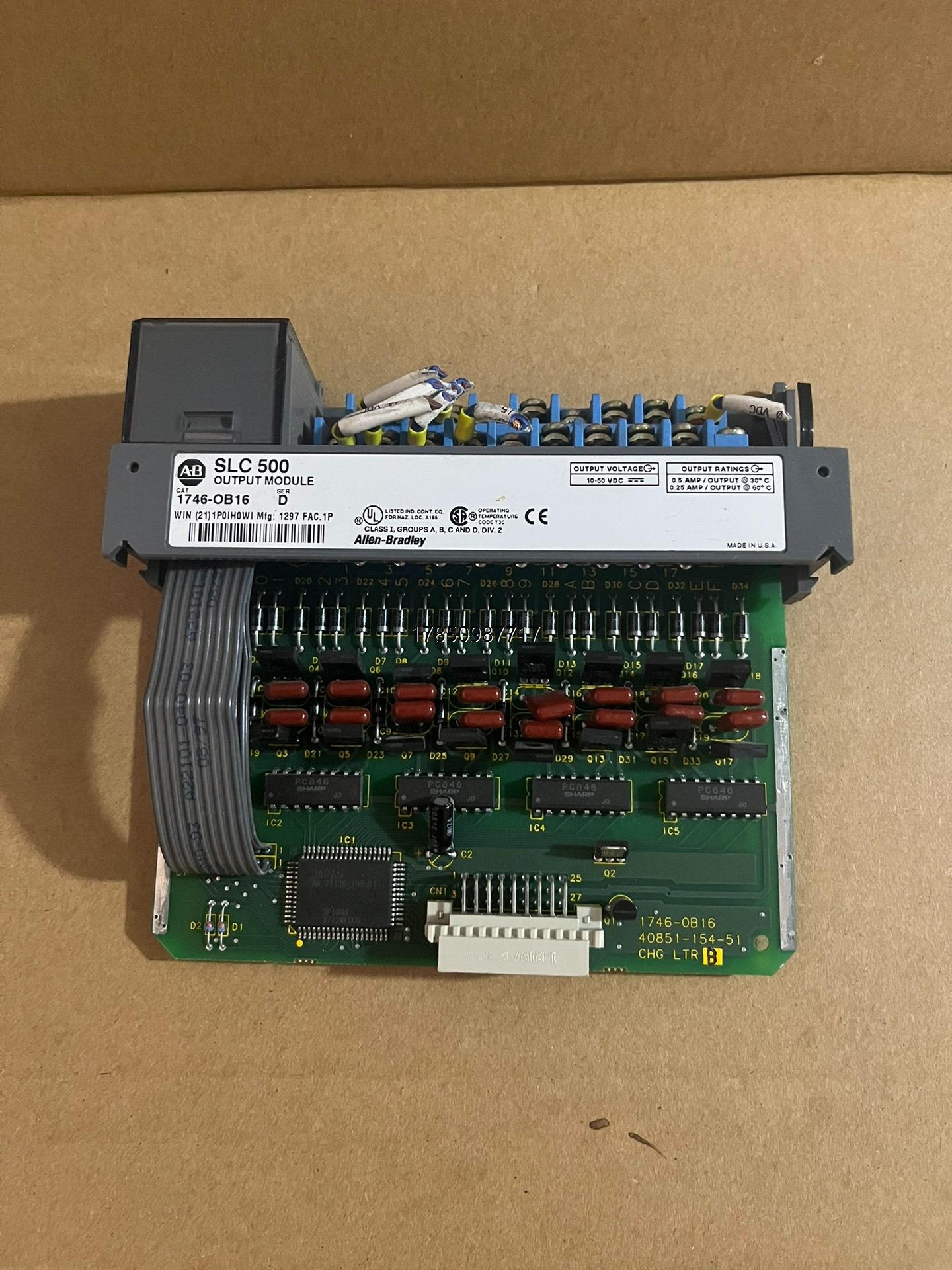 议价AB SLC 500  1746-OB16，拆机，实物拍摄议价