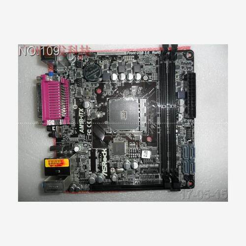 非实价议价议价华擎AM1B-ITX 17*17小板支持FS1B CPU全固态设计议