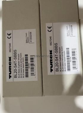 议价BL20-S4T-SBBS图尔克模块底座，6827046议价