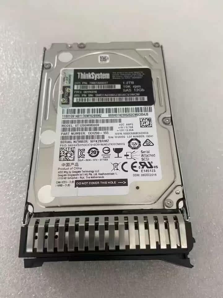 议价（议价）联想/IBM 00YK016 1.2TB SAS 10K 2议价