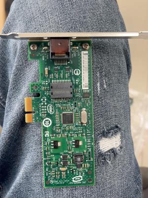 议价千兆 网卡 CPU-E25869，实物图，功能好议价