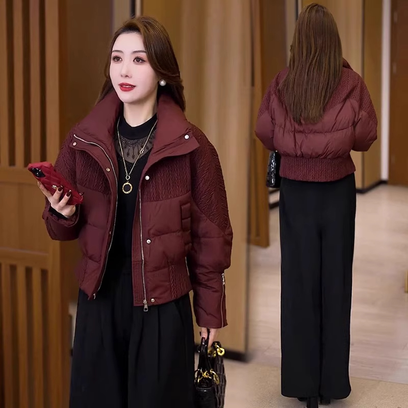 羽绒棉服女款2025年新款冬季外套棉衣今年流行爆款洋气轻薄小棉袄