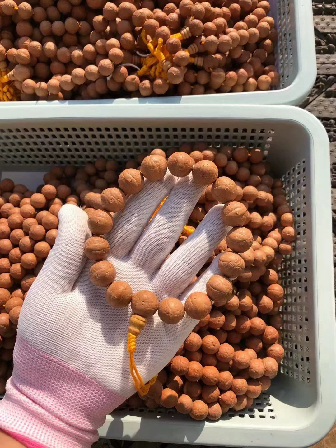 新籽凤眼菩提手持单圈尼泊尔凤眼菩提手串文玩盘玩男女