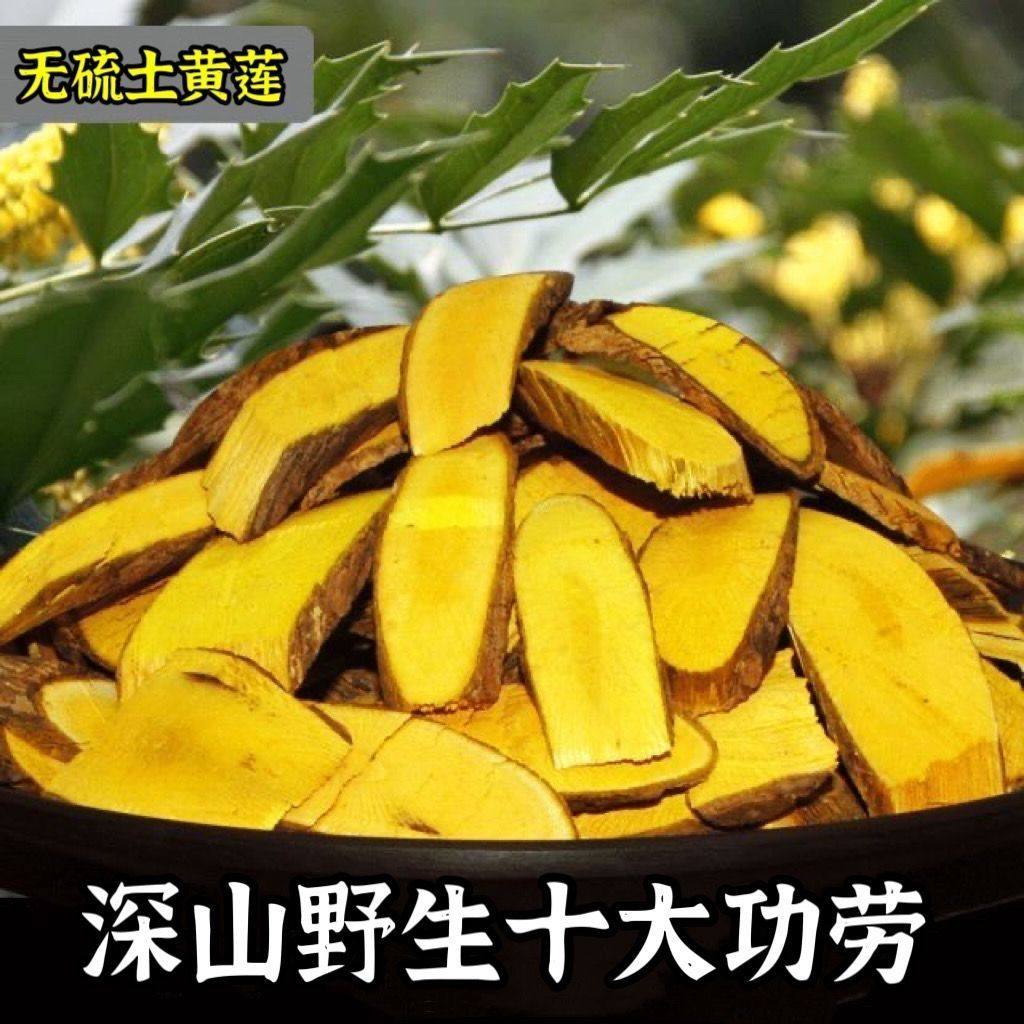 云南野生十大功劳中药材干货土黄莲中草药正品包邮