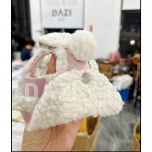 大子原创宠物猫狗冬季加绒羊羔款可造型哈蕾帽