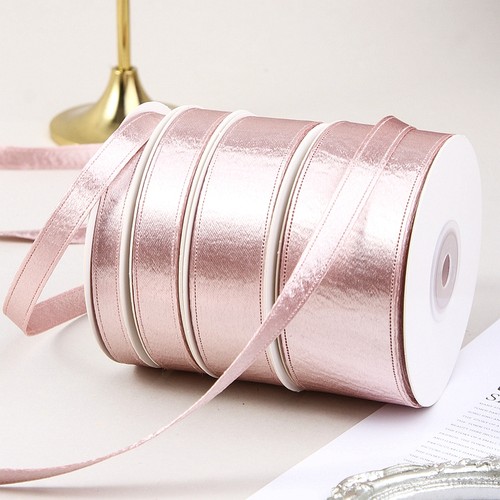 双面闪光绒银丝缎带 手工头饰鲜花礼品包装丝带压边布条装饰彩带