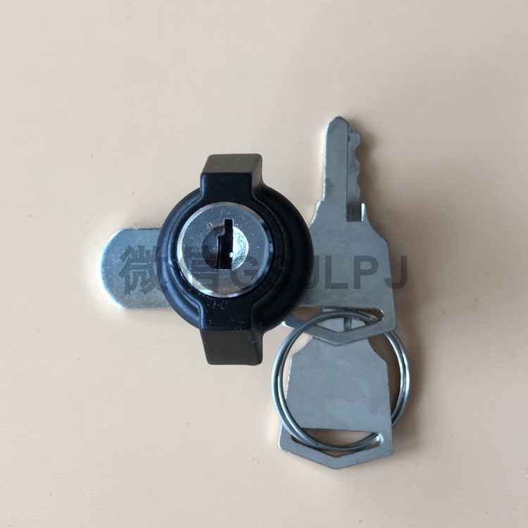 MS408-3-1旋钮锁,工具箱锁,文具箱锁,信箱锁,旋转手柄锁具