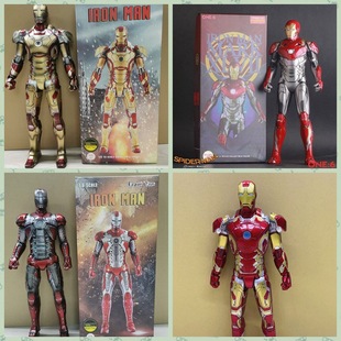 钢铁侠手办漫威hottoys复仇者联盟马克5MK4723模型限量版生日礼物