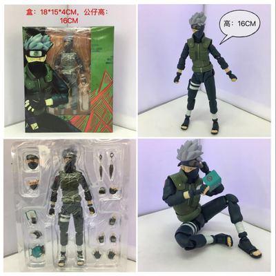 火影忍者手办模型shf散货二次元动漫旗木卡卡西figma可动人偶玩具