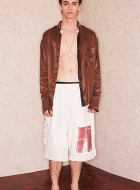 【XSPACE】RICHILL MELANCHOLY 丨25SS灯芯绒纯棉短裤七分卫裤