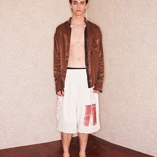 【XSPACE】RICHILL MELANCHOLY 丨25SS灯芯绒纯棉短裤七分卫裤