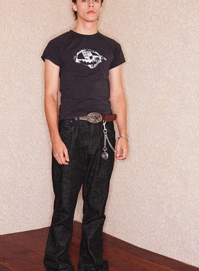 【XSPACE】RICHILL MELANCHOLY 丨25SS胶囊刺耳原牛牛仔裤喇叭裤