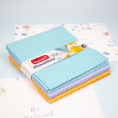 德国进口dm百洁布厨房不沾油洗碗巾吸水海绵抹布双面车玻璃清洁布