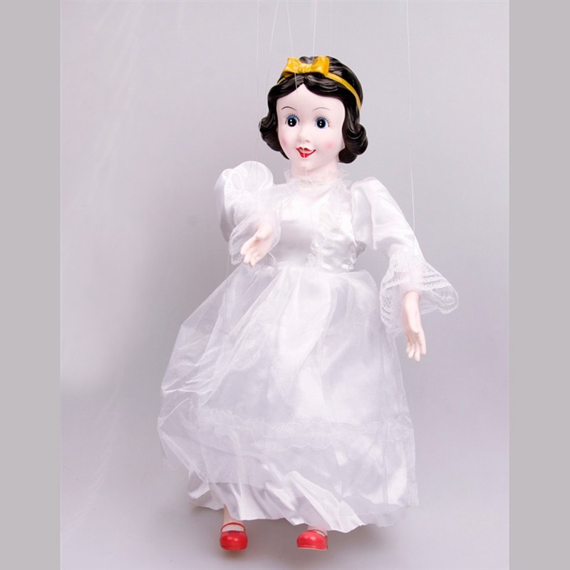 提线木偶白雪公主儿童木偶玩具传统艺术非遗表演角色扮演生日礼物