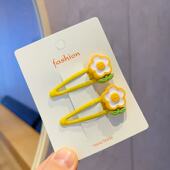 女生发饰可爱BB夹 女童发夹碎发夹宝宝发卡小兔子不伤发刘海夹