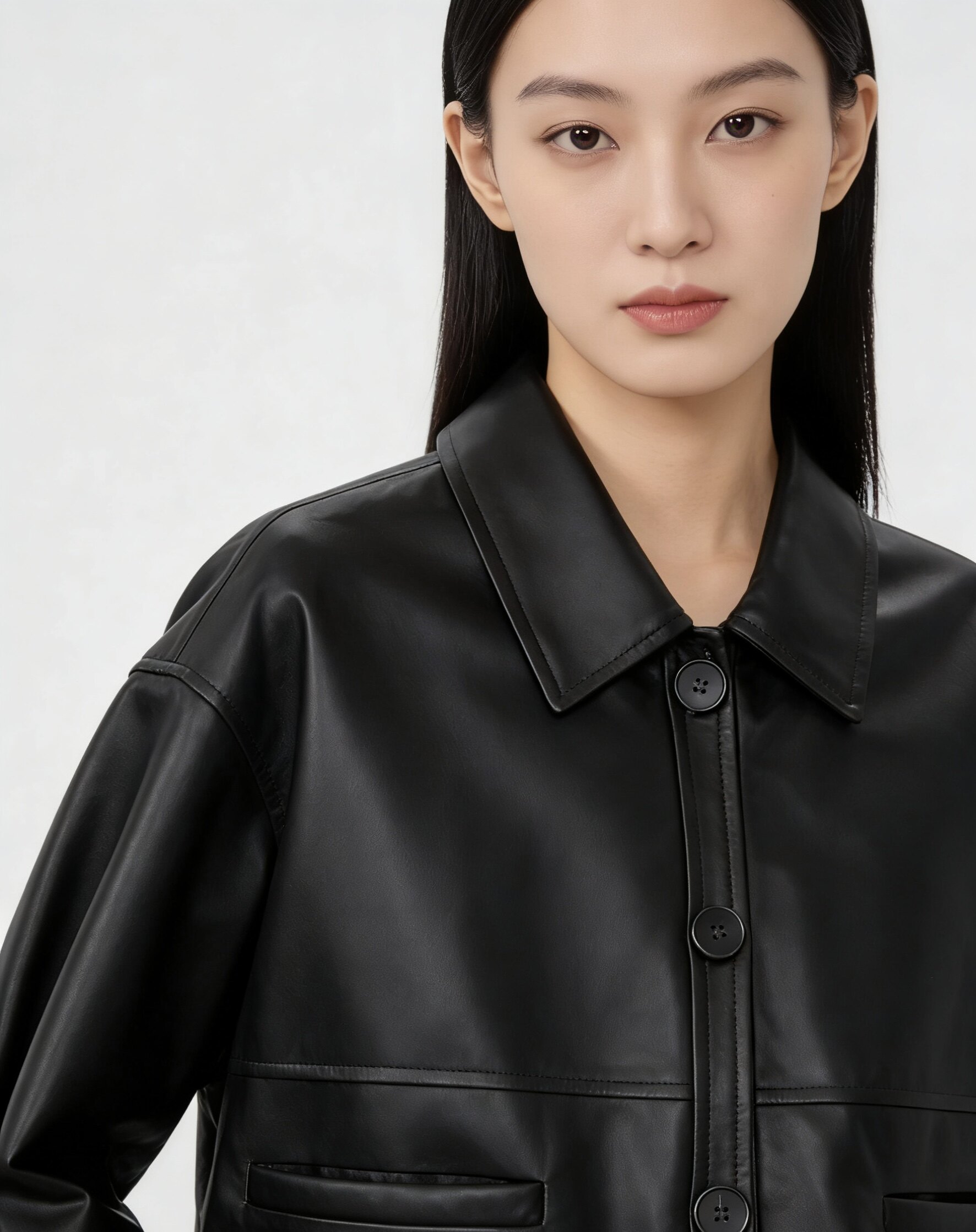 海宁皮衣女2026新款真皮皮衣女短款绵羊皮夹克外套春秋款