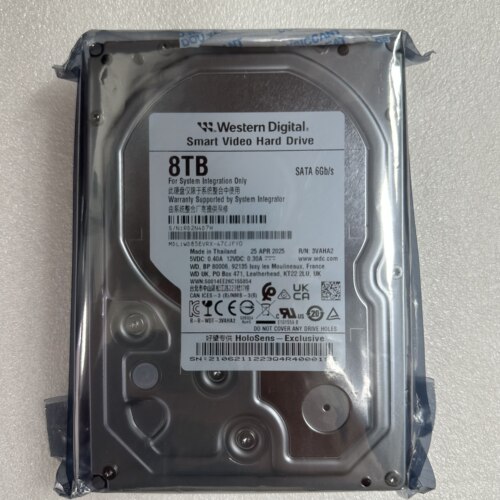 西数WD85EVRX全新监控机械硬盘