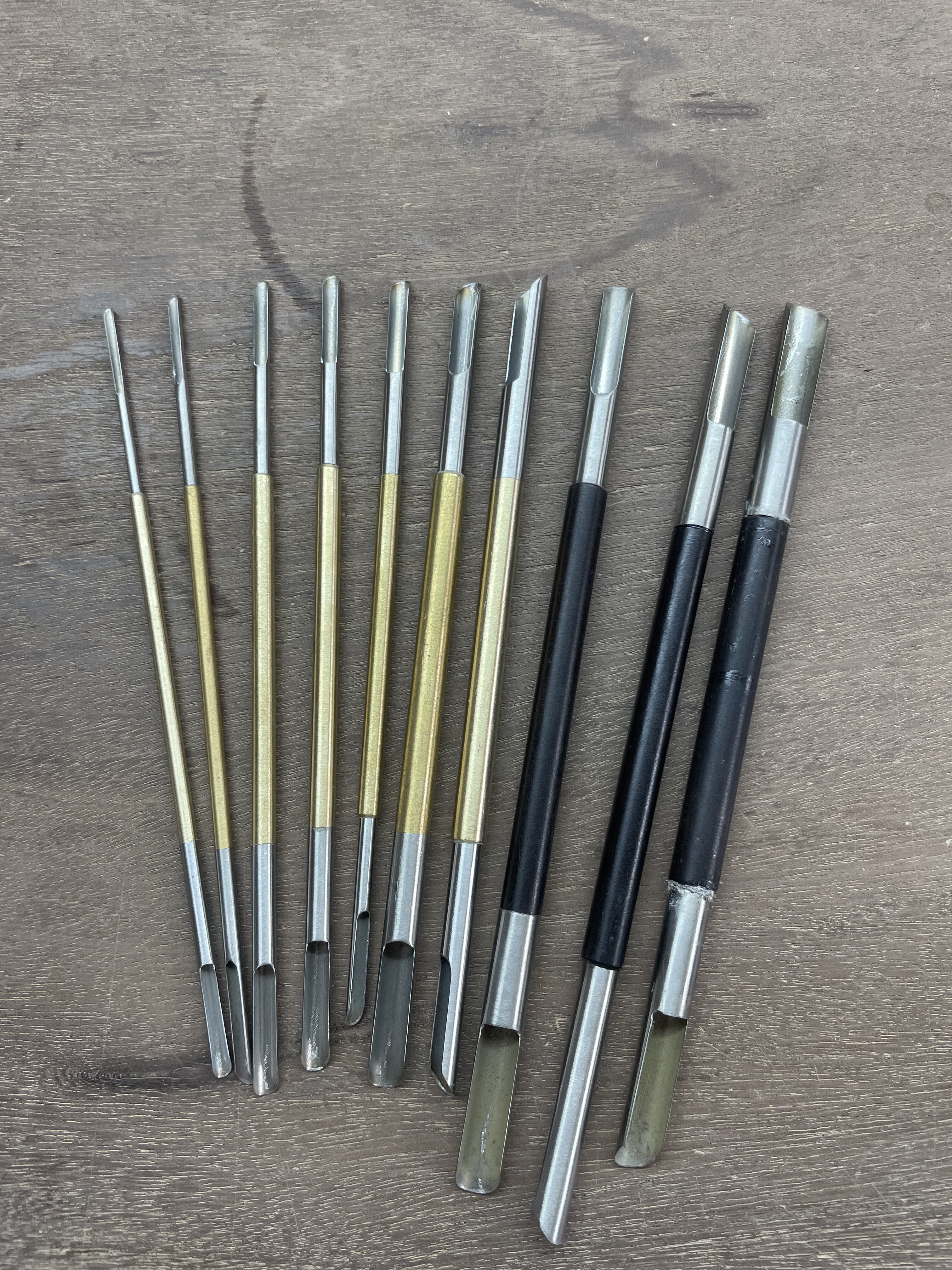 宜兴紫砂茶具制作工具 打孔铜管茶道/零配