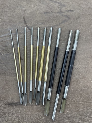 宜兴紫砂茶具制作工具 打孔铜管 双头