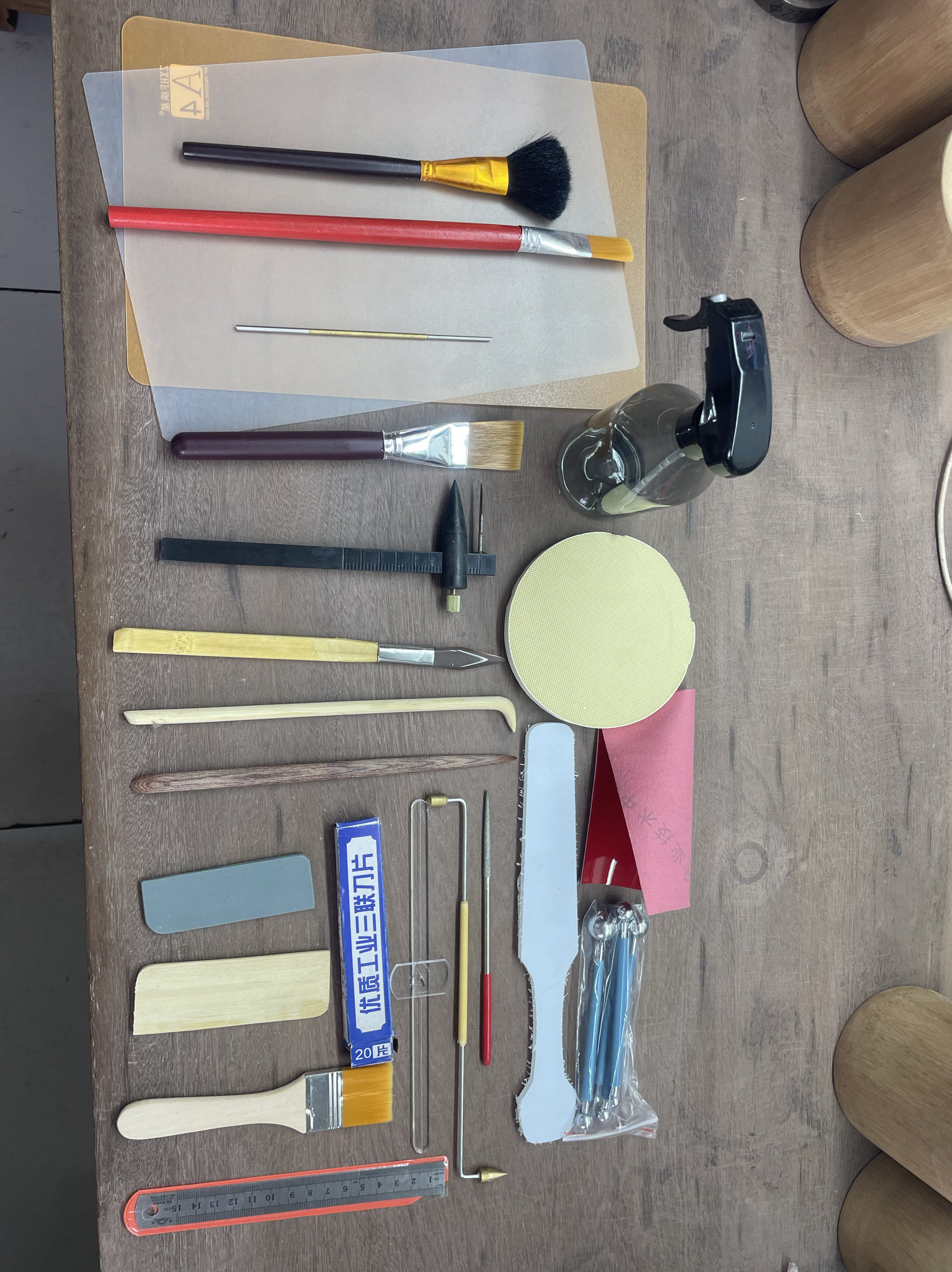 宜兴紫砂壶制作工具 基础款