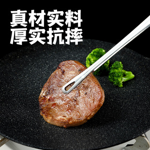 烤肉夹子304不锈钢食品夹烧烤夹家用煎牛排专用食物 直播专享韩式