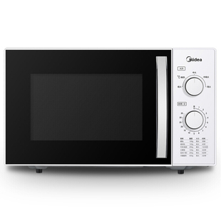 230E机械式 微波炉M1 转盘23L大容量家用800W火力可调 美 Midea