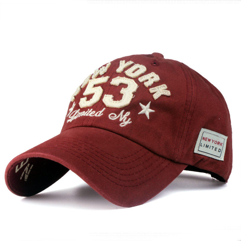 纯棉夏季男女士韩版棒球帽水洗数字53鸭舌帽户外遮阳防晒帽四季款