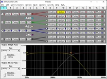 ASHILY雅士利音频处理器调试软件 效果器电脑远程调试 DSP处理器