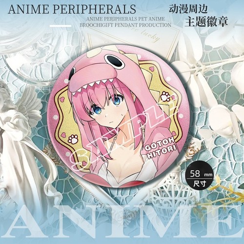 后藤动漫波奇酱里摇滚胸针吧唧孤独凉虹夏一徽章派对山田睡衣周边