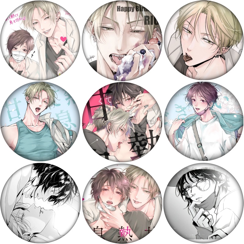 cos二次元绚斗呆萌理央无法炽热呼吸书包甜蜜徽章胸针的吧唧