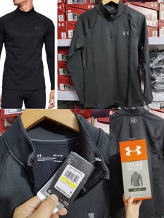 男子训练保暖衣秋衣运动T恤长袖 安德玛 3.0 Base4.0 1343243