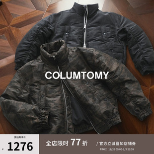 迷彩羽绒服男士 新品 2025AW冬季 立领加厚保暖外套 安心90白鹅绒