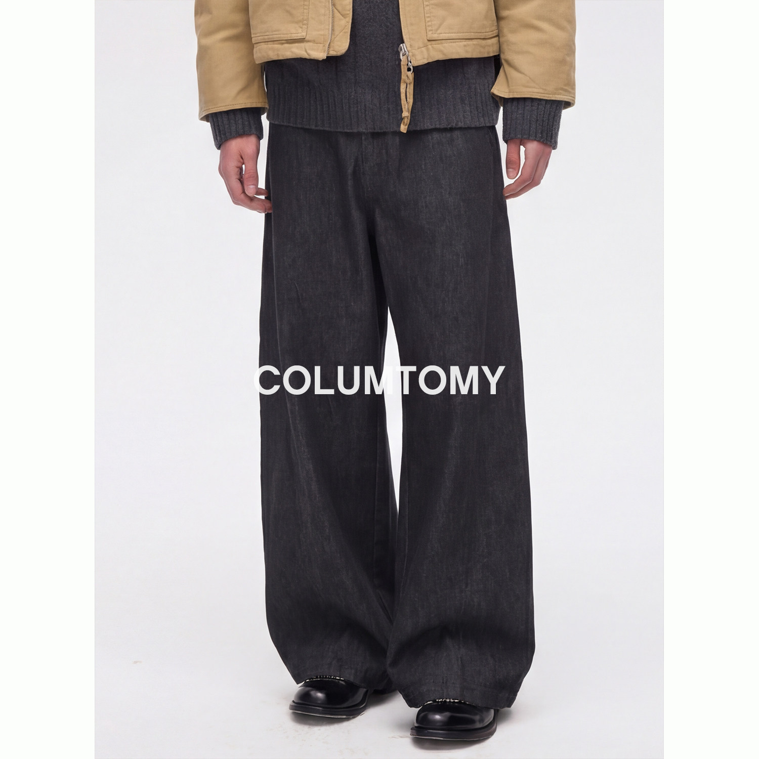 【牛仔西裤】2026春季新款男士直筒休闲裤子美式阔腿高级感宽松