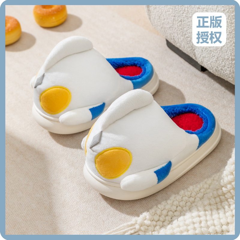 儿童棉拖鞋秋冬可爱保暖