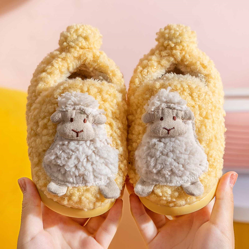 居家儿童棉拖鞋可爱冬季
