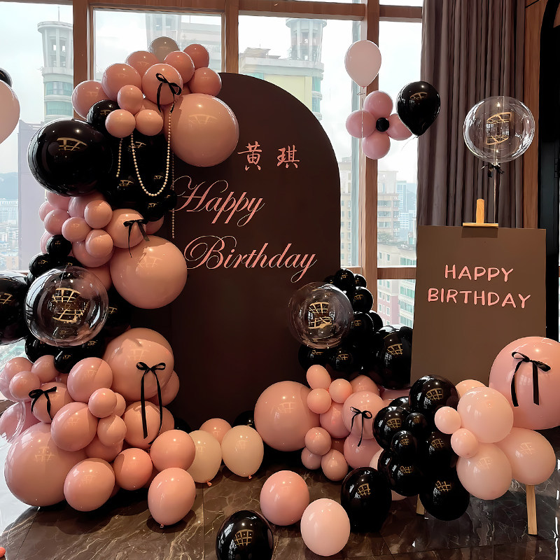 生日场景布置装饰女孩成人礼女朋友级气氛围感背景墙kt板30男