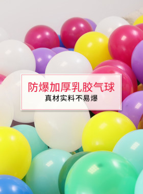儿童生日派对婚礼新房乳胶气球