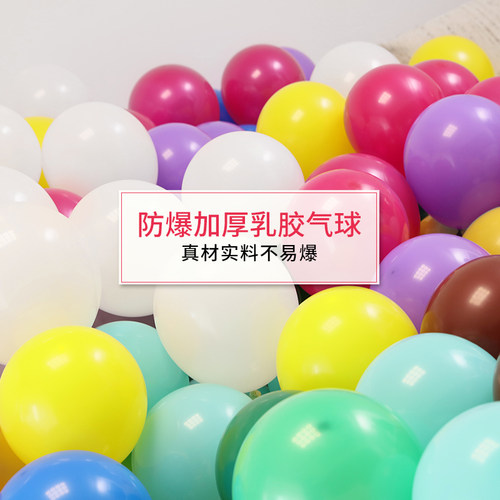 儿童生日派对婚礼新房乳胶气球