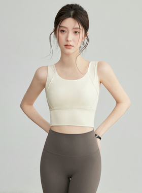 VOJ高强度运动内衣女跑步防震防下垂上衣健身训练背心外穿瑜伽服