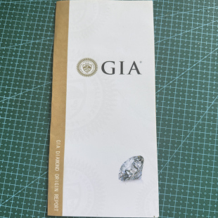 GIA钻石证书支持培育钻石打GIA钻石腰码配证书适合送人订婚