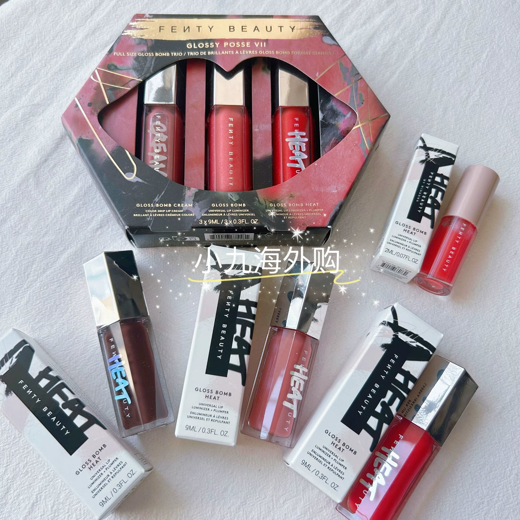 Fenty Beauty Dodaq Parıldadıcısı Fenty Glow & Hot Cherry