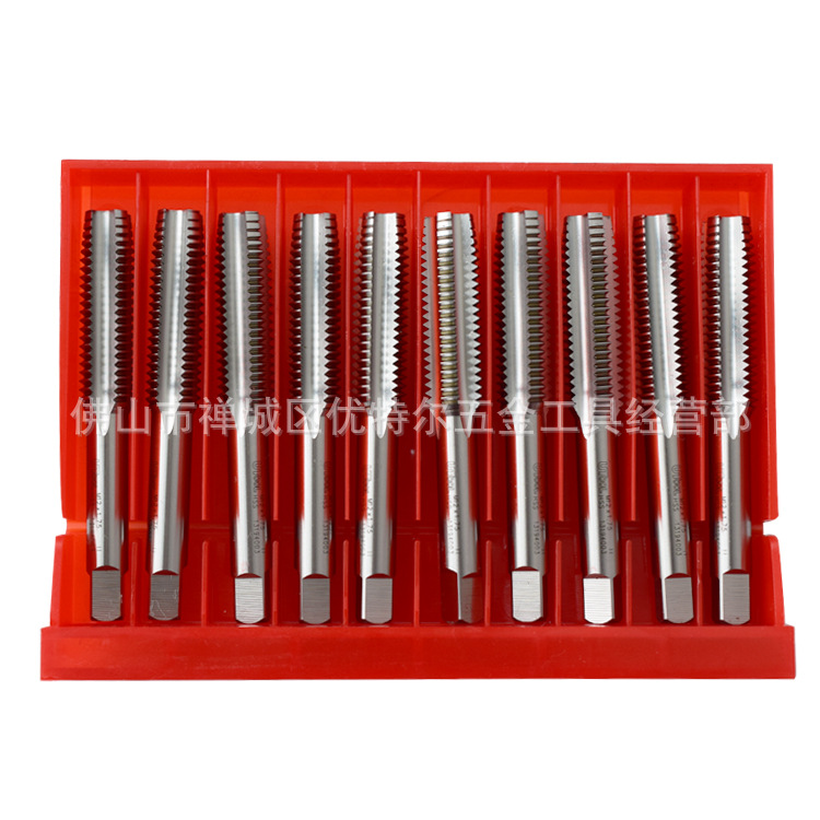 UTOOL 机用丝锥 公制全磨机用直槽丝攻 HSS高速钢丝攻 M2-M20