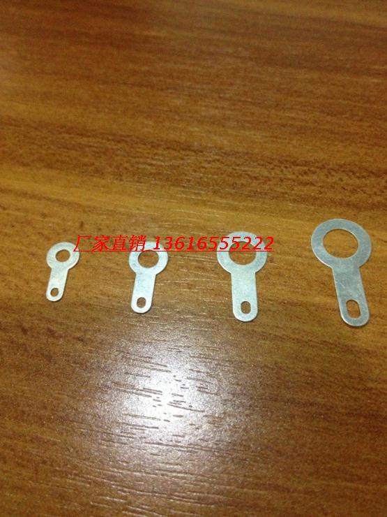 HS包邮10.2单头焊片铜端子线耳铜接线片2000只镀银