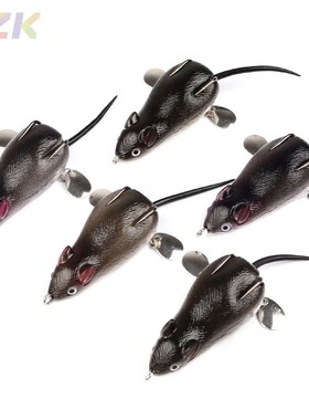 7cm浮水路亚鱼饵雷蛙鱼饵 17.43g黑鱼通吃鱼饵软饵FR010p5