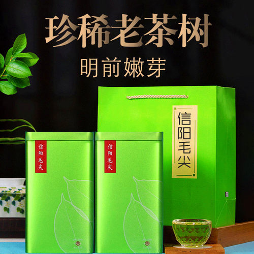 绿茶毛尖信阳原产直发250g