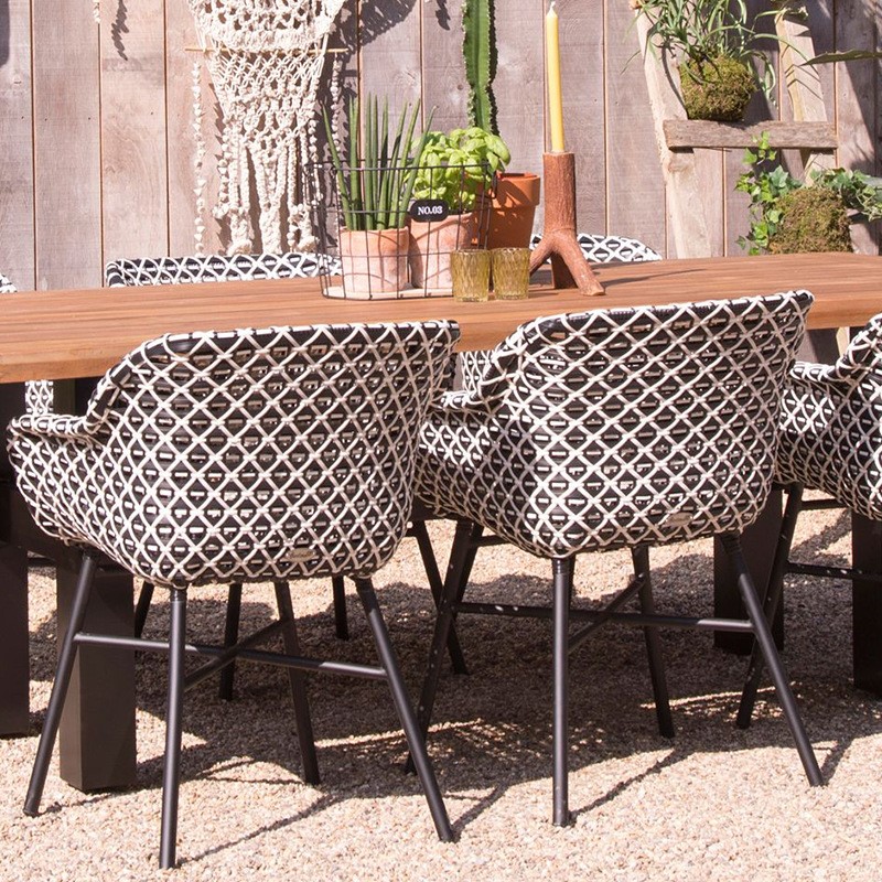 户外花园阳台庭院藤编桌椅组合仿藤椅子创意休闲民宿酒店户外家具