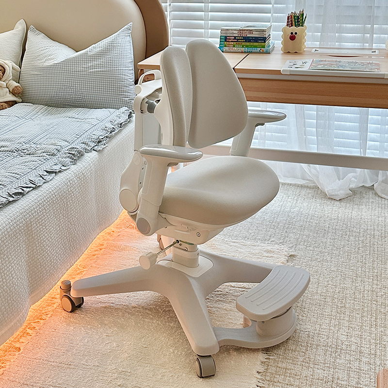 黑白调G6自动追背儿童学习椅