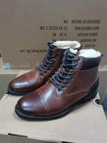 ALDO纯原牛皮绒毛里保暖男靴41/42/43/44/45/47码大码男鞋